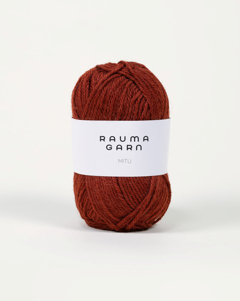 2230 Kobberrød -	Mitu - Rauma Garn - Garntopia