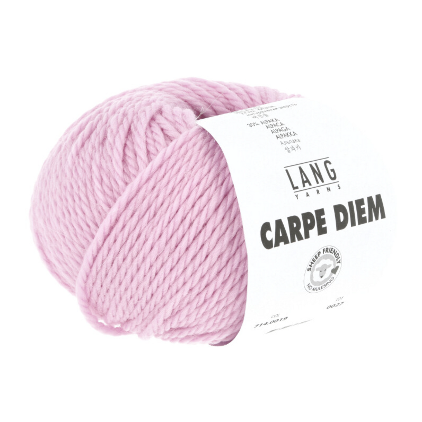 19 Rosa -	Carpe Diem - Lang Yarns - Garntopia