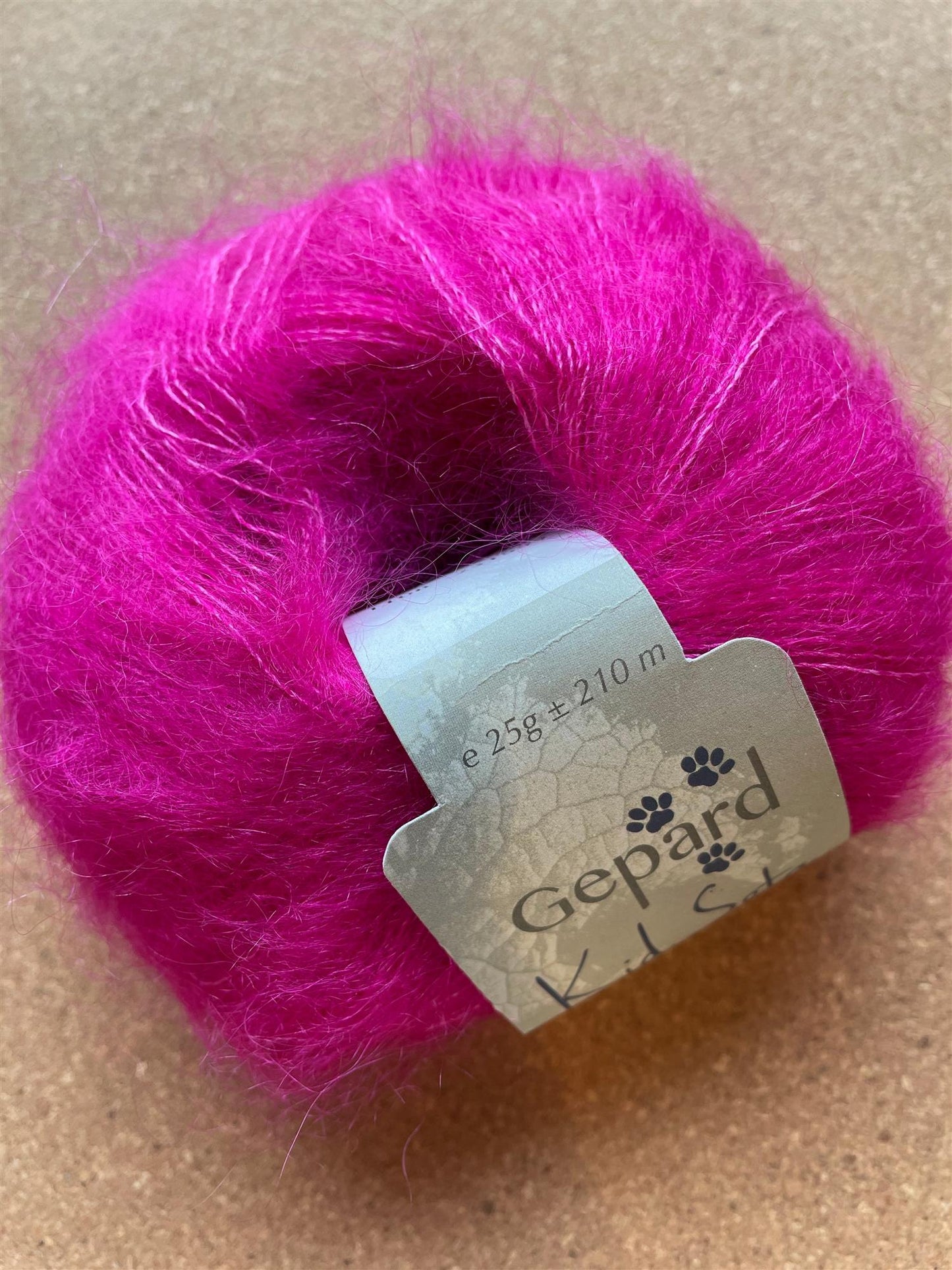 1108 Hot pink - Kid Seta - Gepard Garn - Garntopia