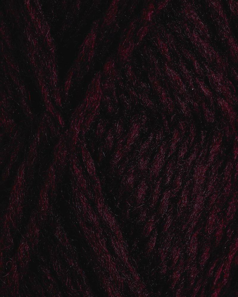 V116 Mørk burgunder -	Vams Pt3 - Rauma Garn - Garntopia