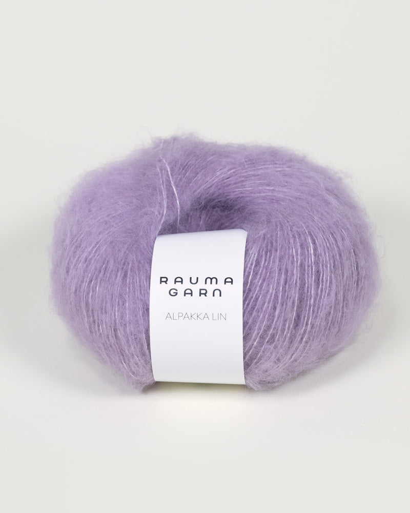 1358 Lavendel -	Alpakka Lin - Rauma Garn - Garntopia