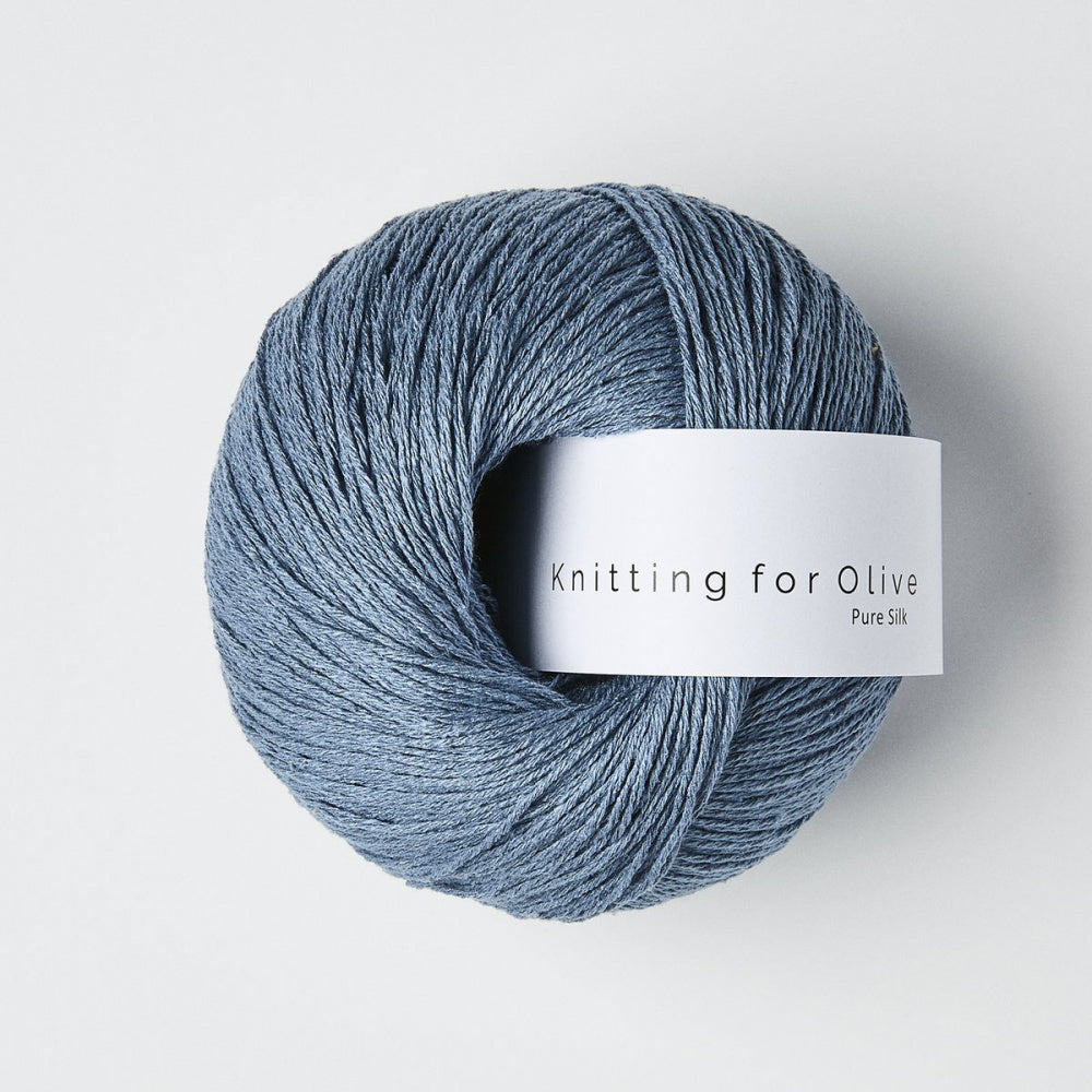 Dueblå -	Pure Silk - Knitting for Olive - Garntopia