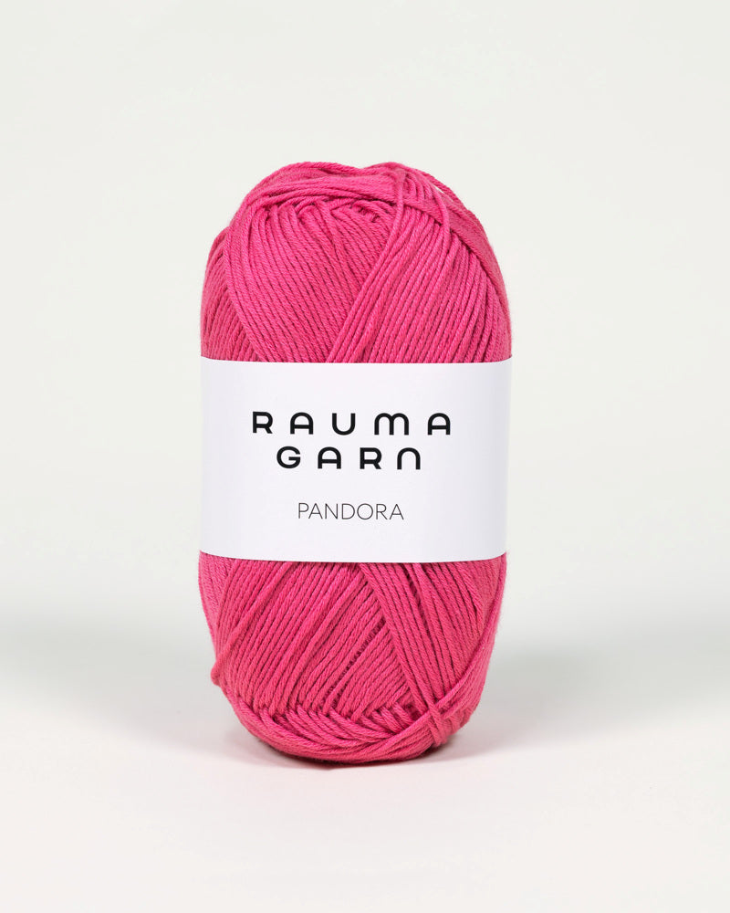 251 Mørk Rosa - Pandora - Rauma Garn - Garntopia