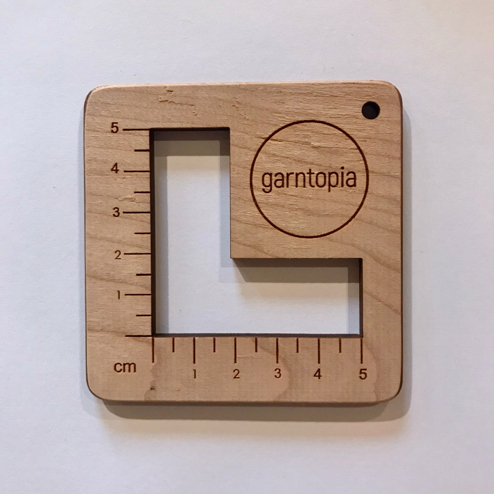 Strikkefasthetsmåler - Garntopia - Garntopia