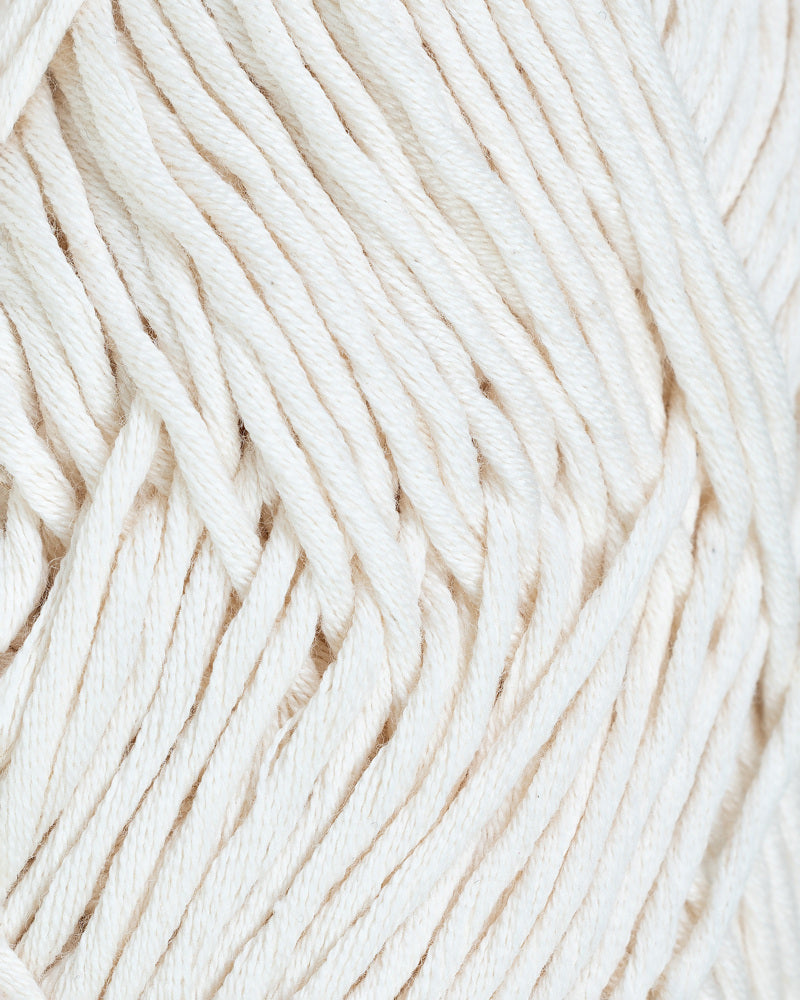 219 Natur  - Tjukk Bomull - Rauma Garn - Garntopia