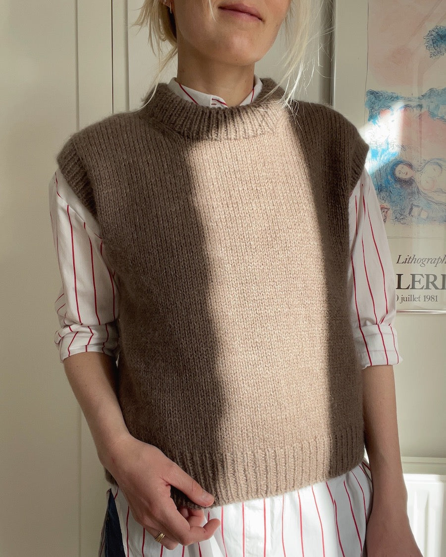 Novice Slipover - Papir - PetiteKnit - Garntopia