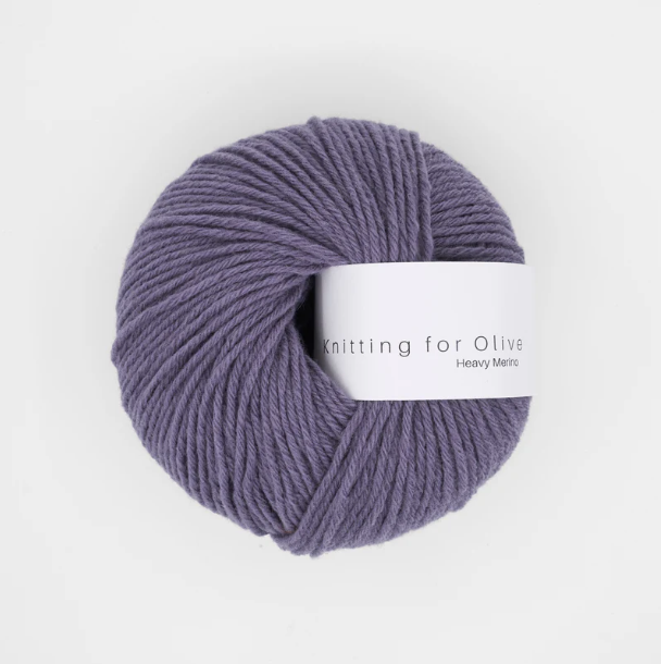 Støvet Viol -	Heavy Merino - Knitting for Olive - Garntopia