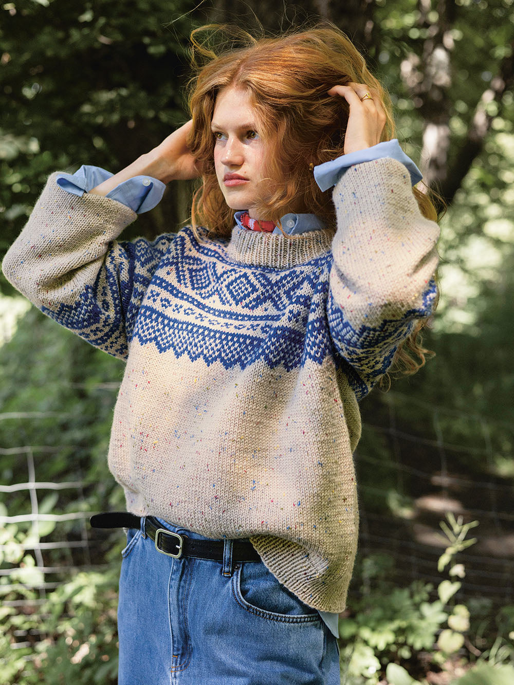 2410 - Norske Ikoner - Nr. 2  Marius damegenser - Sandnes garn - Garntopia