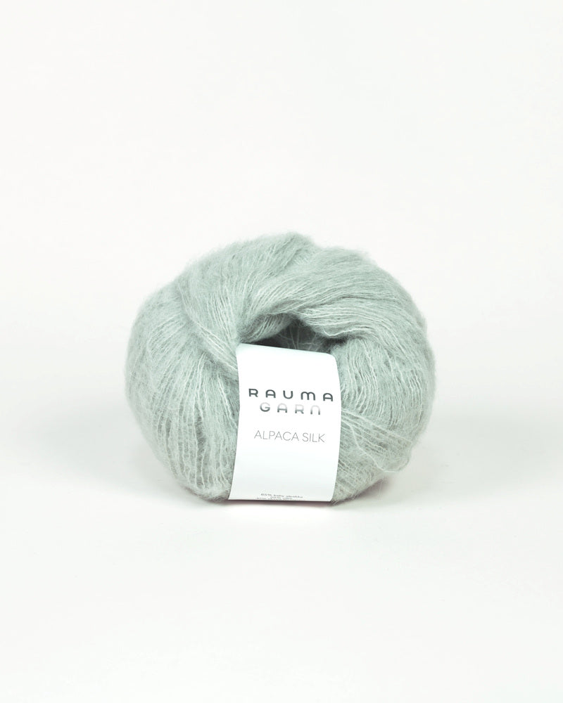 324 Jadegrønn -	Alpaca Silk - Rauma Garn - Garntopia