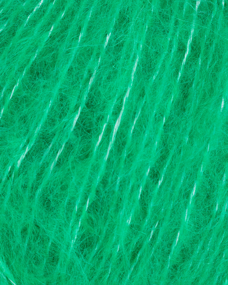 7766 Emeraldgrønn -	Alpakka Lin - Rauma Garn - Garntopia