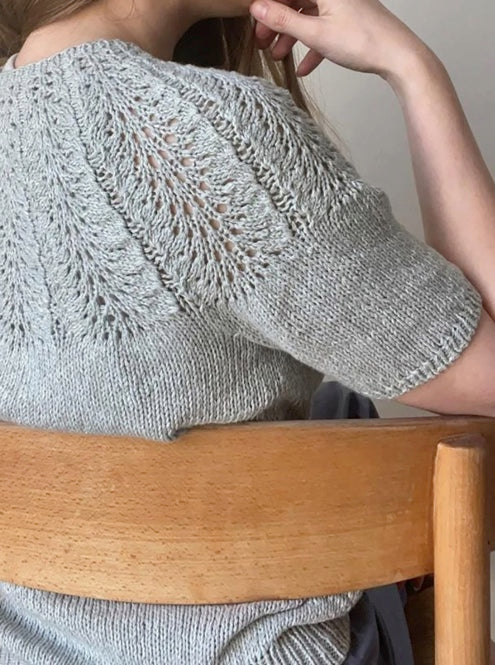 Le Knit - Palme Tee - Papir - Lene Holme Samsøe - Garntopia