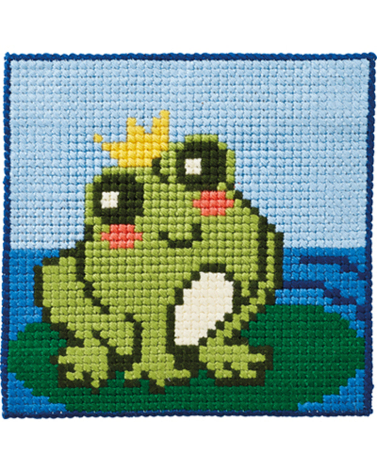 Broderikit - Frosk - Permin - Garntopia