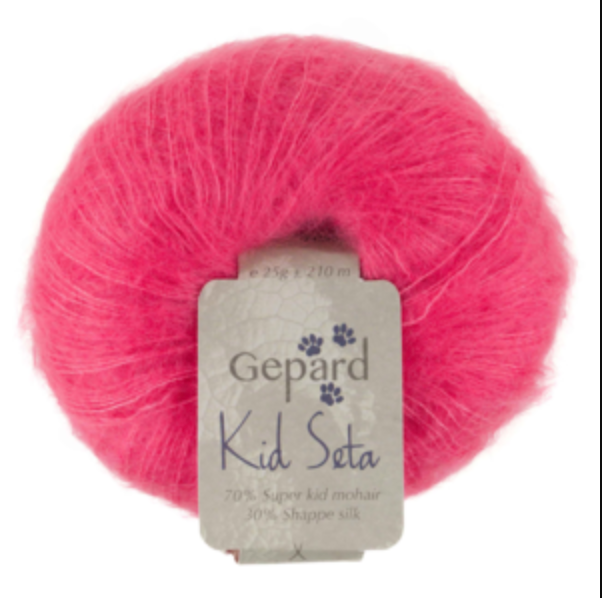 424 Rose Sorbet  - Kid Seta - Gepard Garn - Garntopia