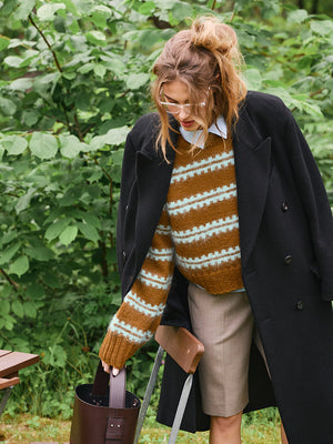 2507 - DIY - NR. 8 RIDGE Sweater - Sandnes garn - Garntopia