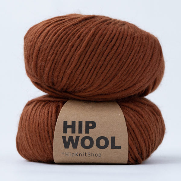 Gingerbread brown -	Hip Wool - HipKnitShop - Garntopia