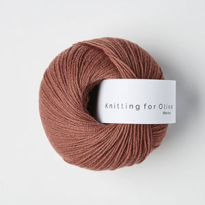 Blommerosa -	Merino - Knitting for Olive - Garntopia