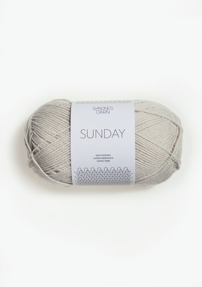 1015 Kitt -	Sunday - Sandnes garn - Garntopia