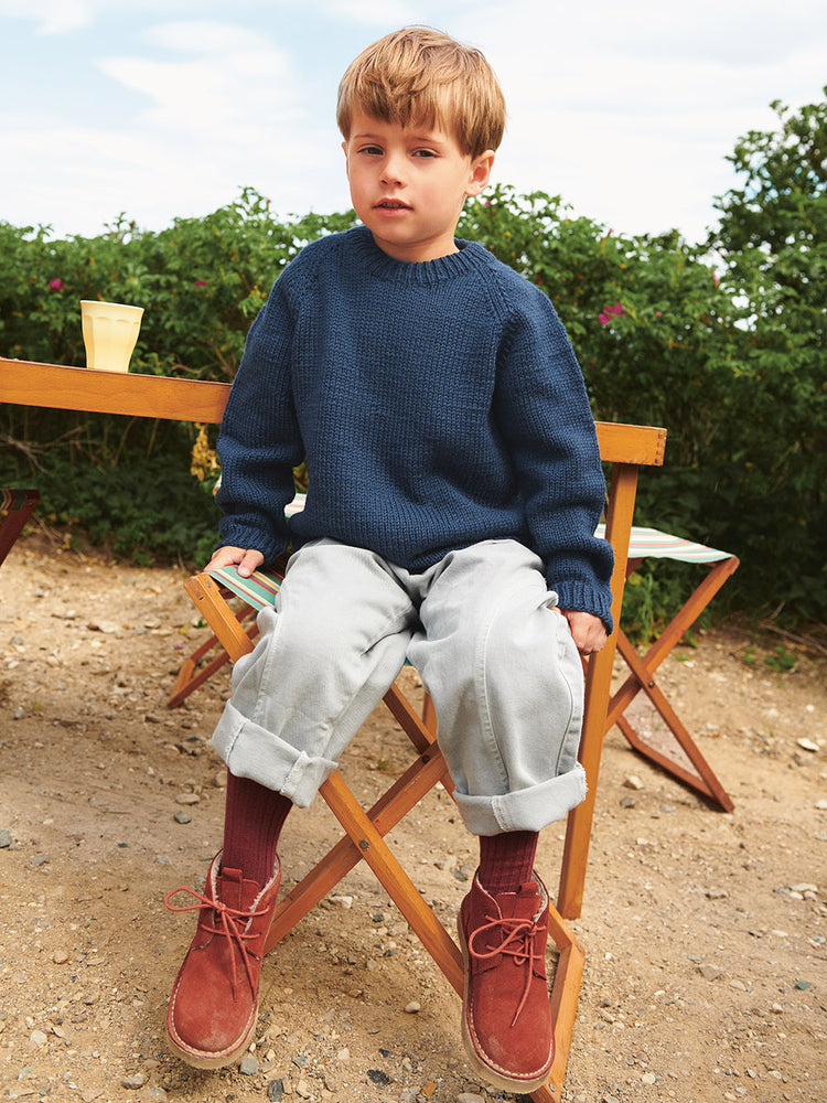 2506 - Mykt til barn - Nr.4 Tiro Sweater Junior - Sandnes garn - Garntopia