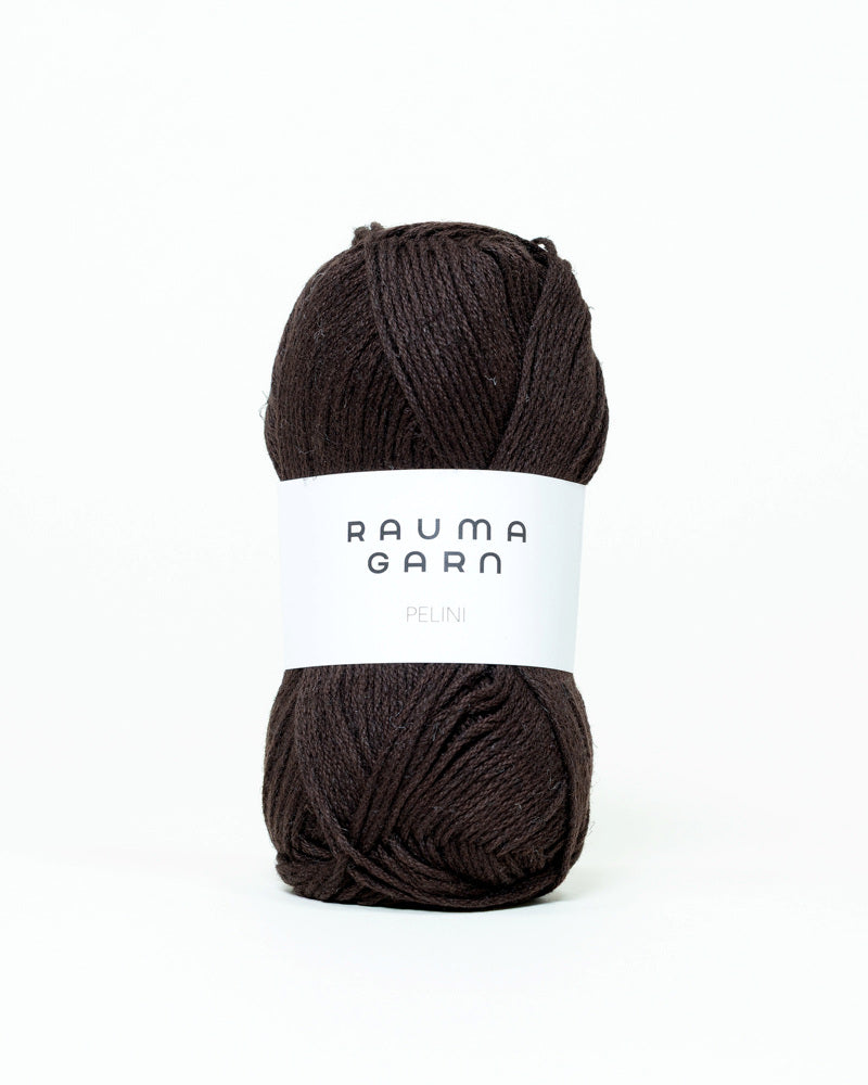 118 Mørk Brun -	Pelini - Rauma Garn - Garntopia