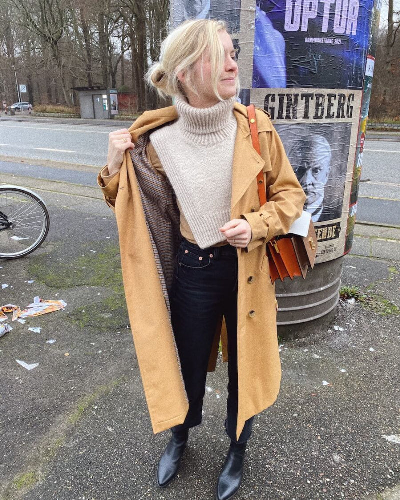 Terrazzo Neck - Papir - PetiteKnit - Garntopia