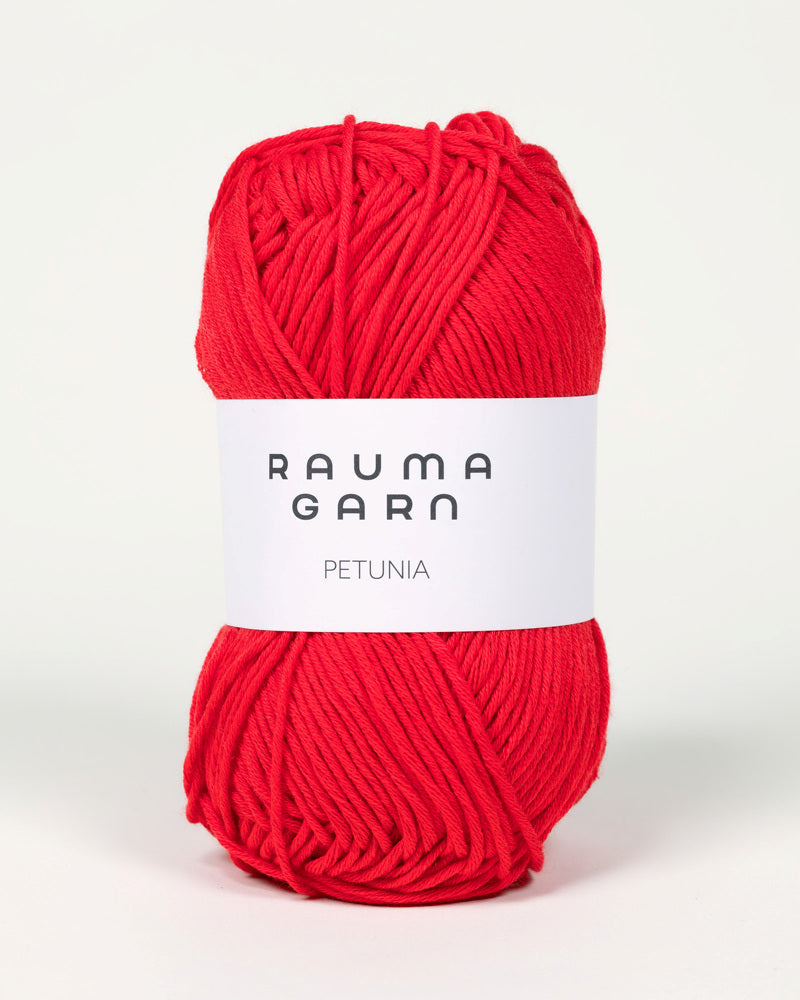 256 Rød - Petunia - Rauma Garn - Garntopia