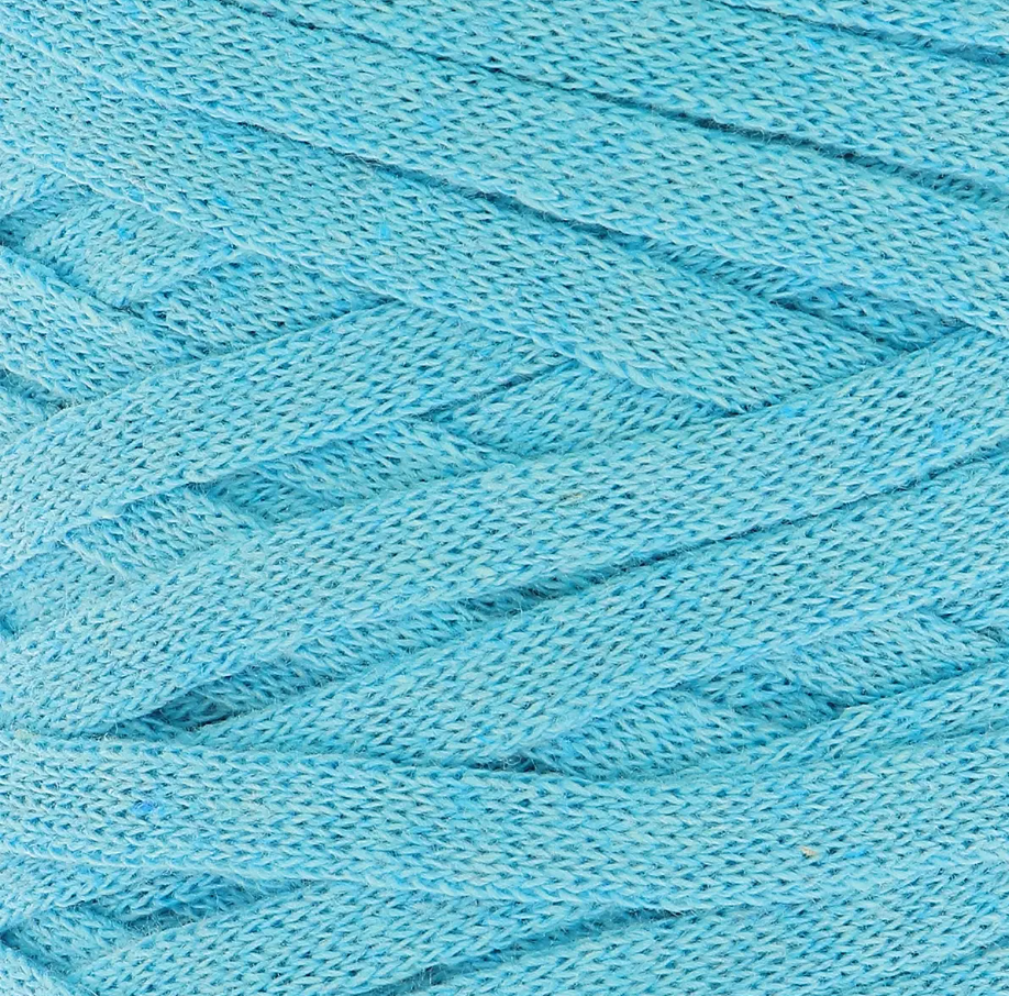 Sea Blue -	Ribbon XL Solid - Hoooked Yarn - Garntopia