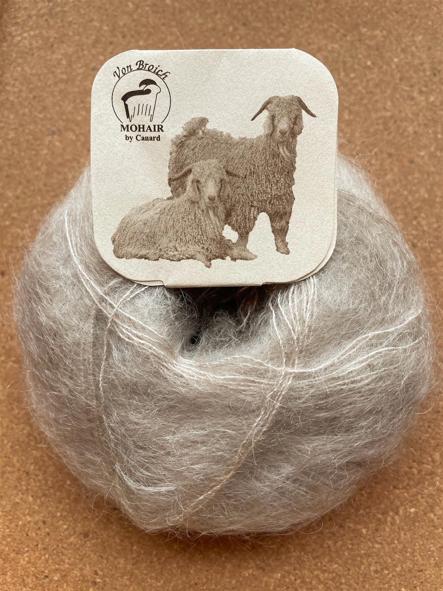 3005 Sand -	Brushed Lace - Mohair by Canard - Garntopia