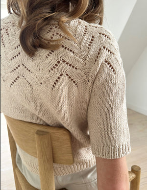 Le Knit - Tulipan Tee - Papir - Lene Holme Samsøe - Garntopia