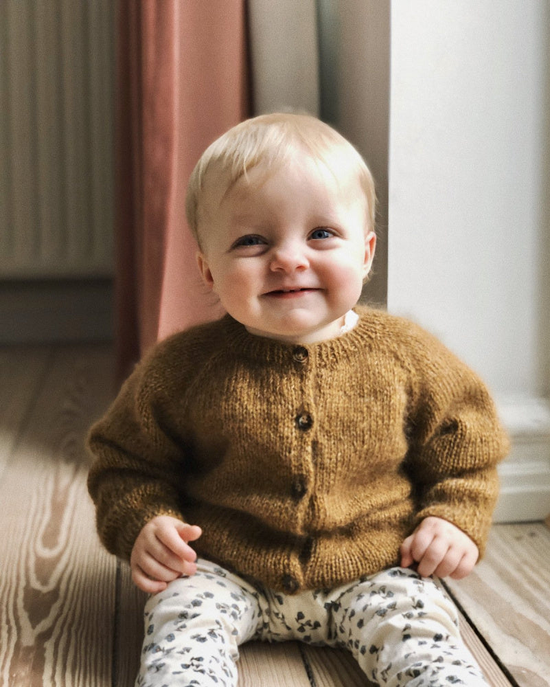 Ellens Cardigan - Papir - PetiteKnit - Garntopia
