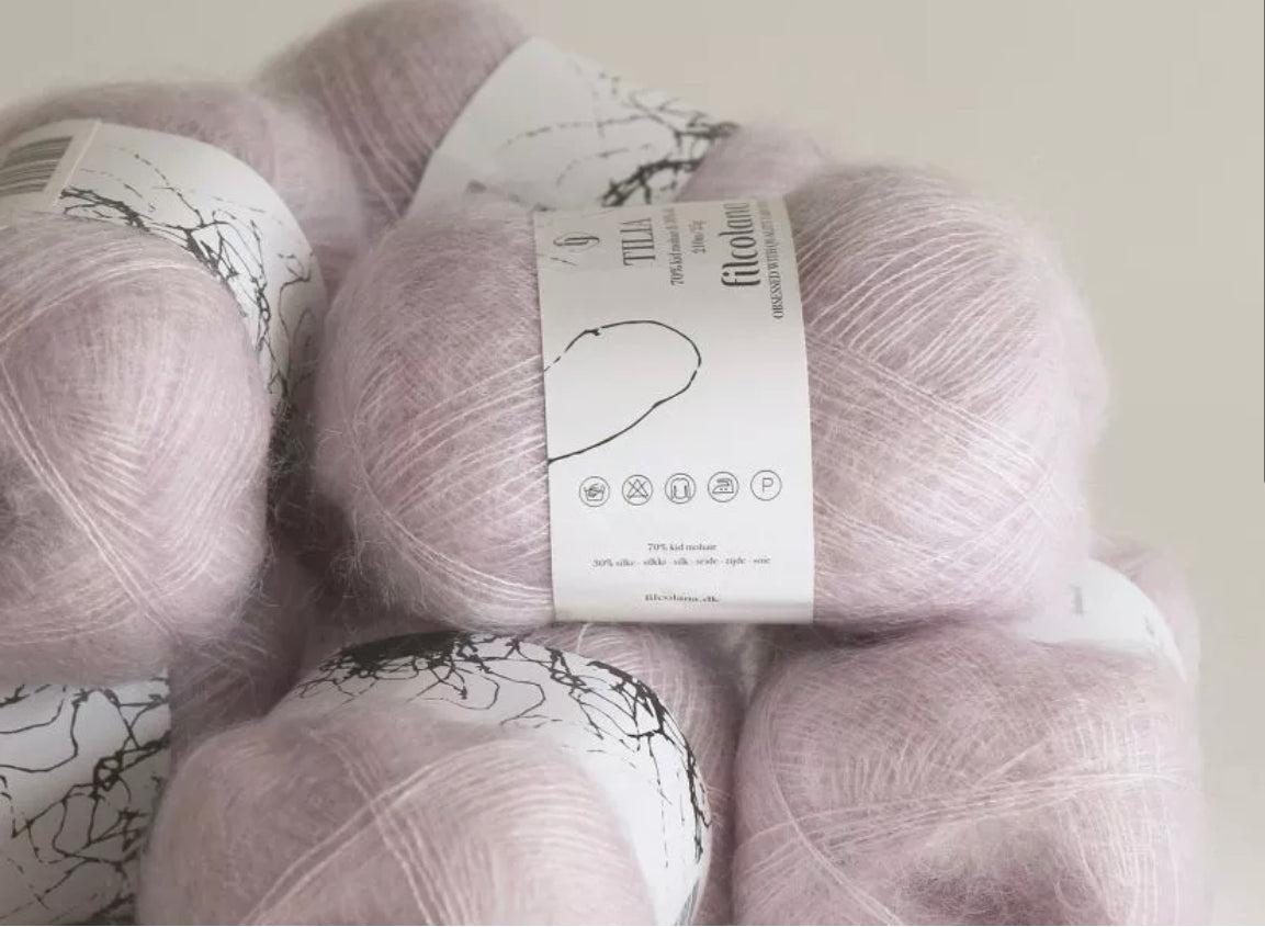 278 Delicate Orchid -	Tilia - Filcolana - Garntopia