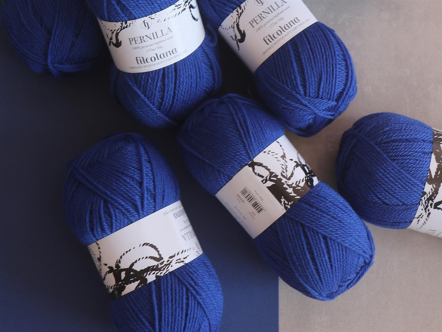 337 Bright Cobalt  -	Pernilla - Filcolana - Garntopia
