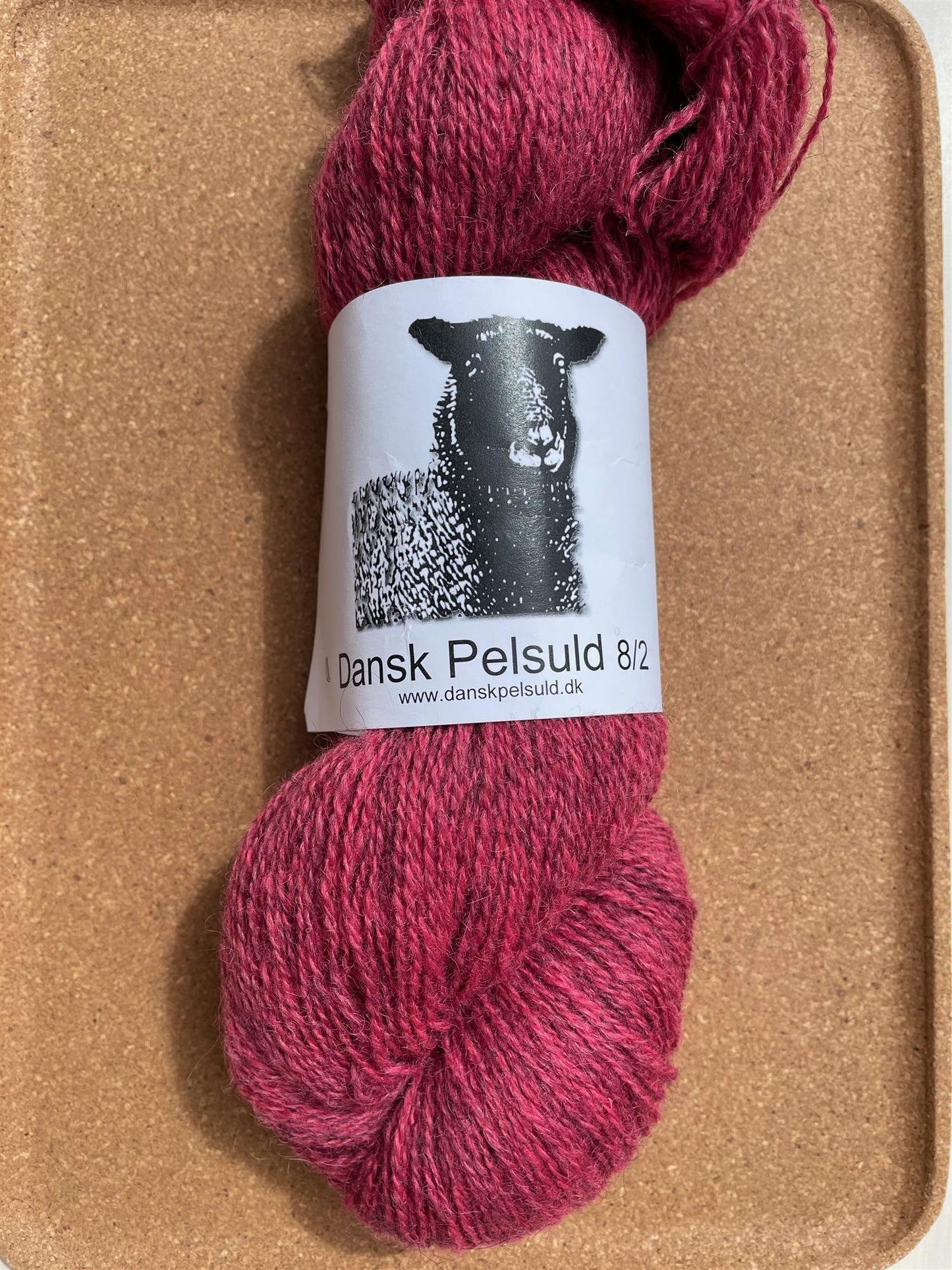 14 Blomme  -  Dansk pelsuld 8/2 - Hjelholt - Garntopia