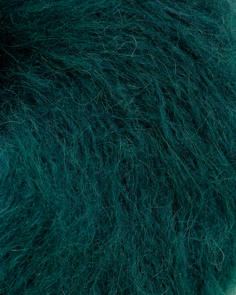 2385 - Smaragdgrønn -	Alpakka Lin - Rauma Garn - Garntopia