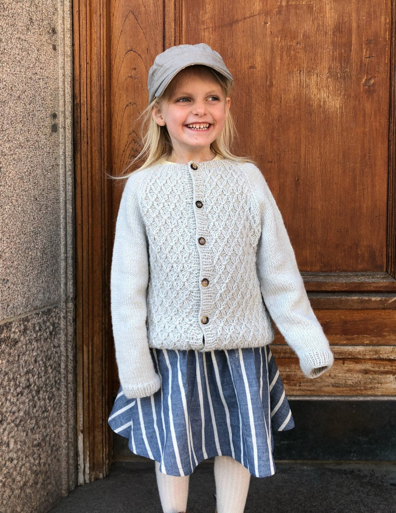 Carls Cardigan - Papir - PetiteKnit - Garntopia