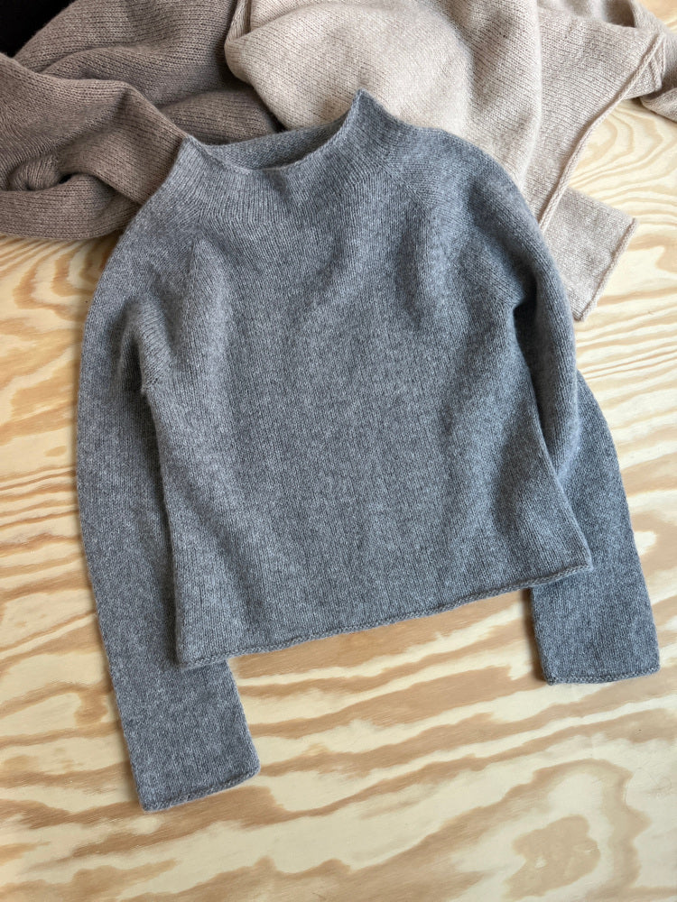 505 Lun Lenibluse - papiroppskrift - Rauma Garn - Garntopia