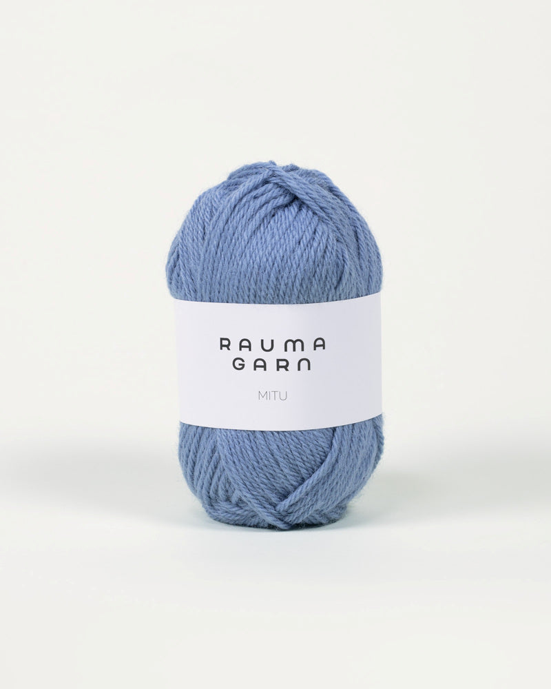 0512 Lys Jeansblå -	Mitu - Rauma Garn - Garntopia