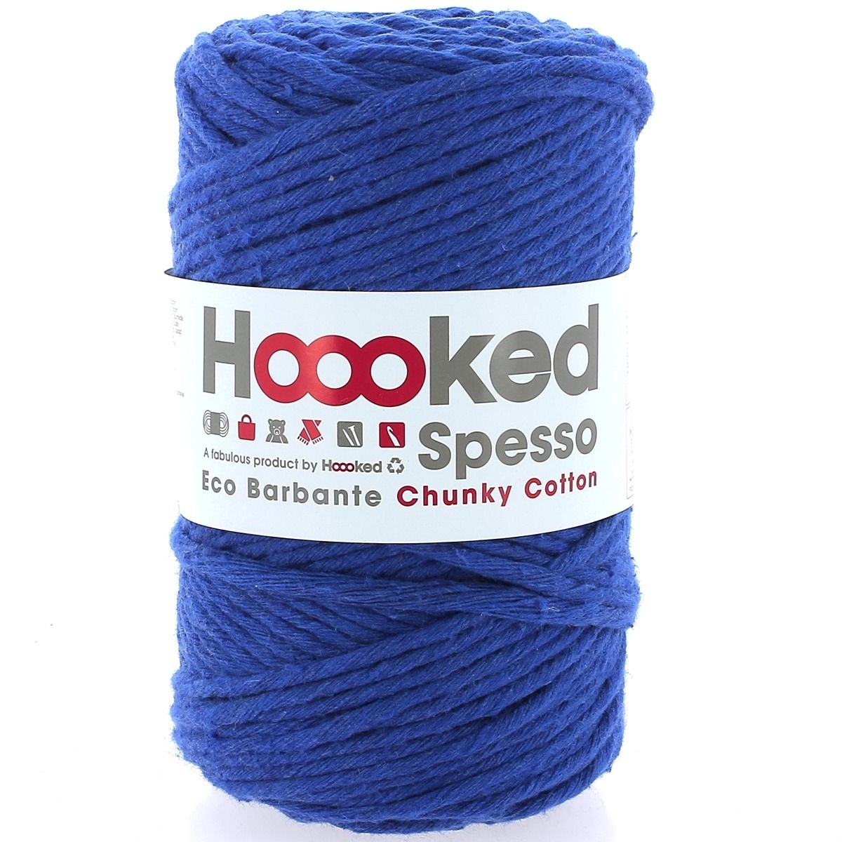 Ultramarine - Spesso Chunky Cotton - Hoooked Yarn - Garntopia