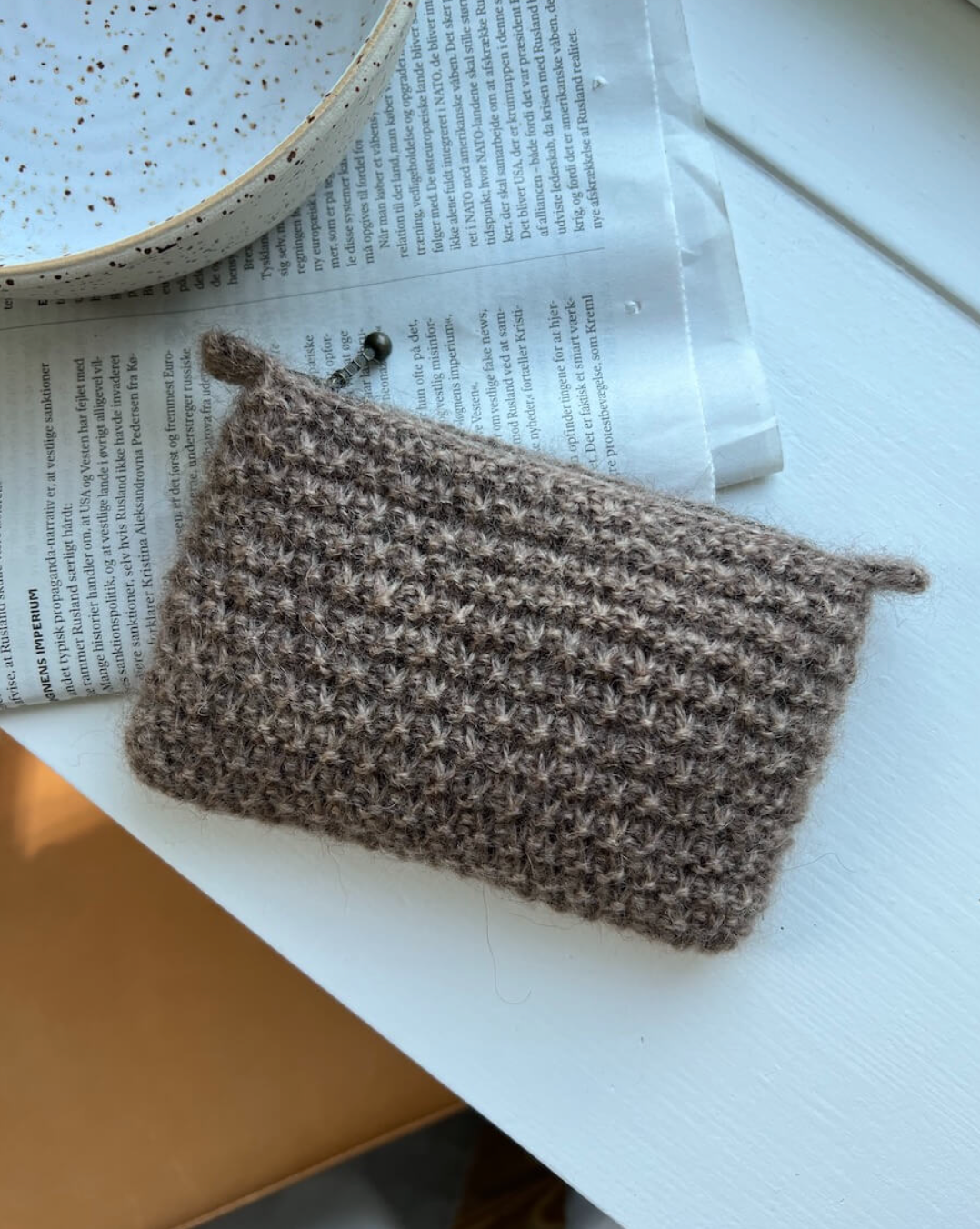 Marie Purse - Papir - PetiteKnit - Garntopia