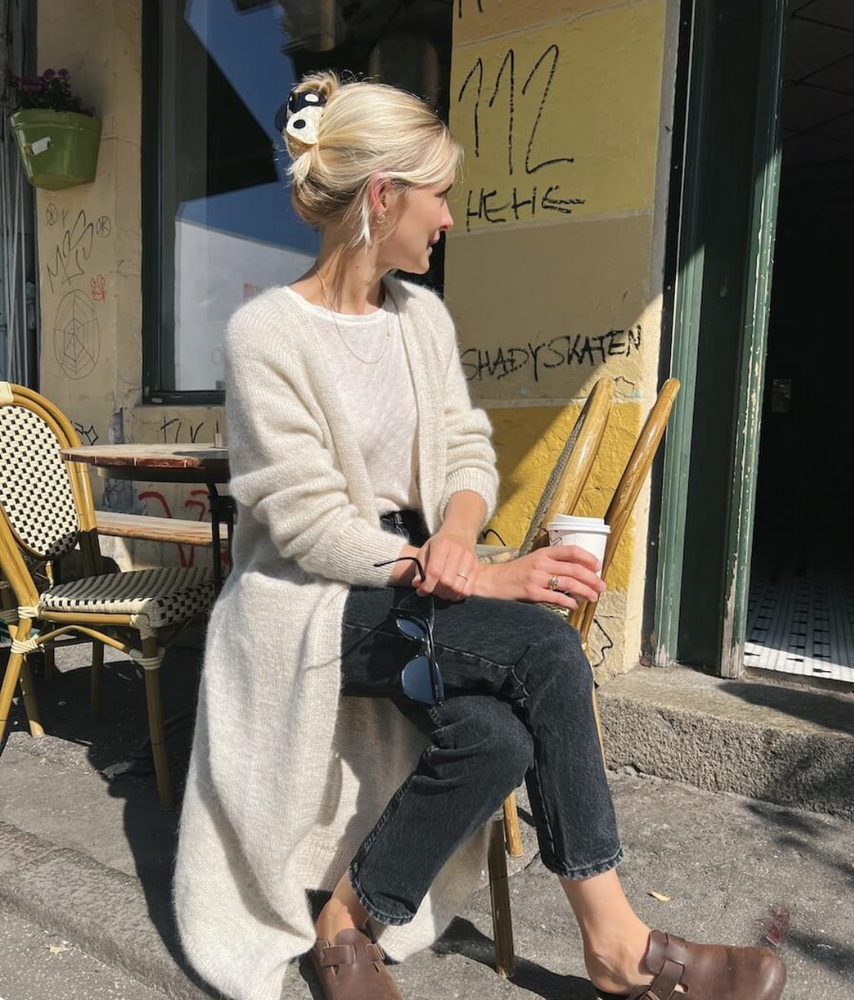No Dikkedarer cardigan - Paper