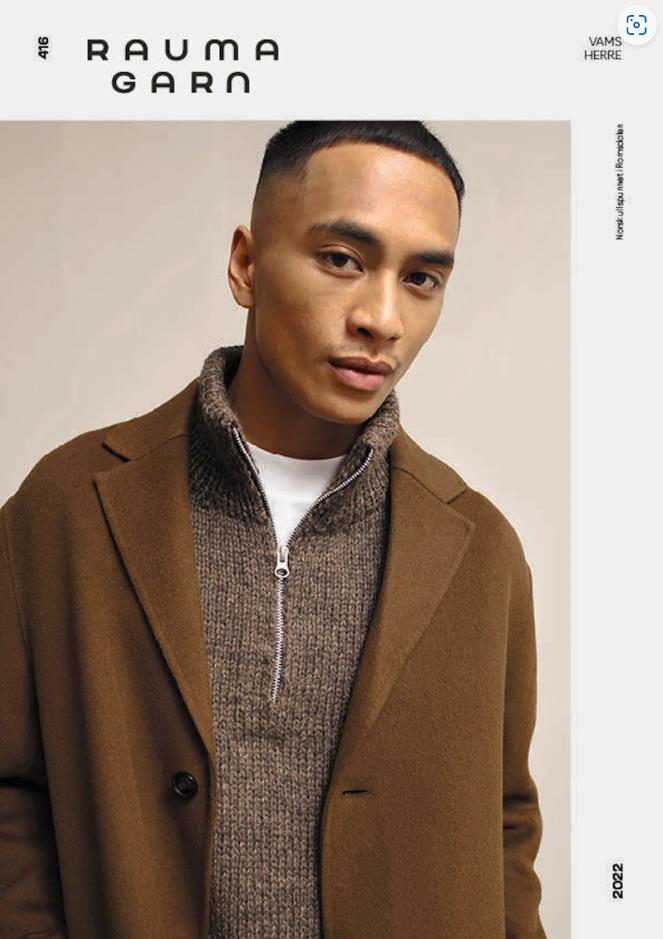 416 - Vams Herre Høst'22 - Rauma Garn - Garntopia