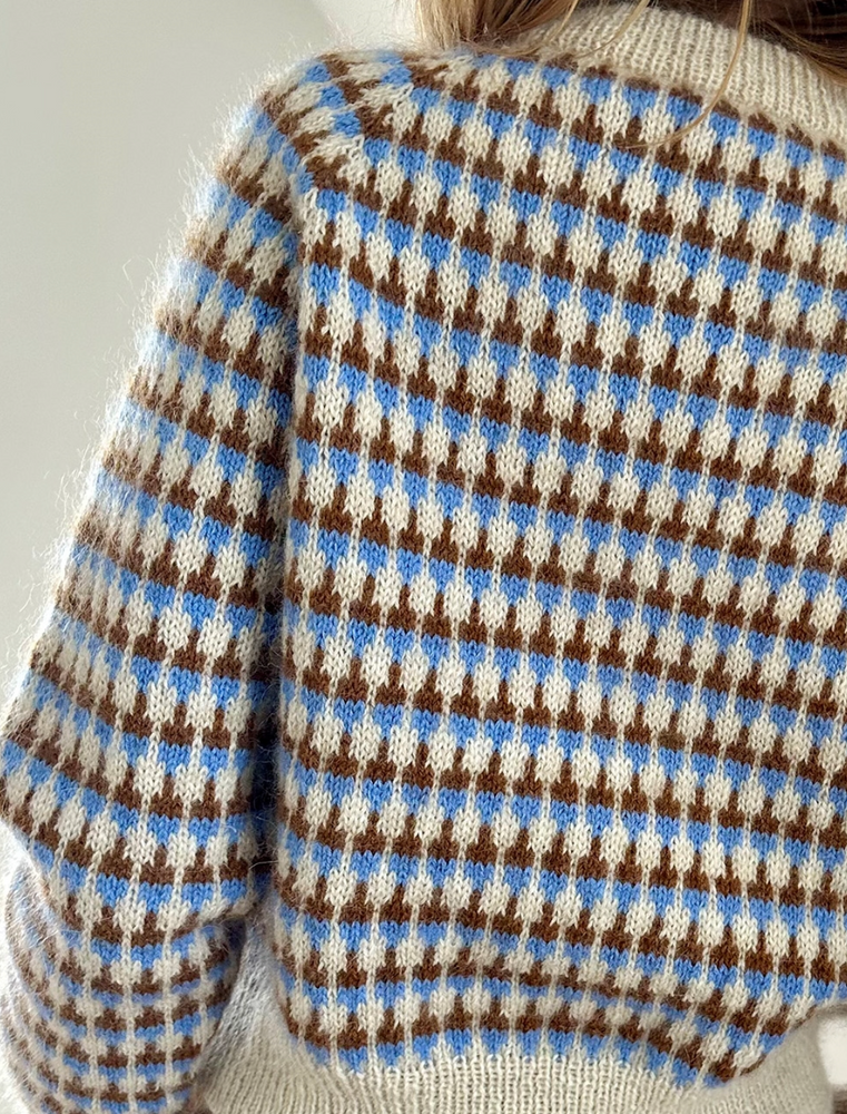 Le Knit - Facet Sweater - Papir - Lene Holme Samsøe - Garntopia