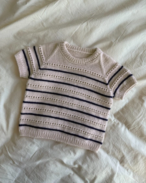 Ida Tee Junior - Papir - PetiteKnit - Garntopia