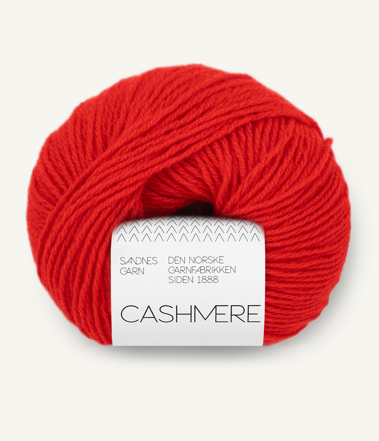 4018 Scarlet Red - Cashmere - Sandnes garn - Garntopia
