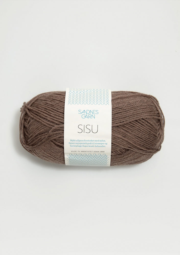 3161 Mellombrun -	Sisu - Sandnes garn - Garntopia