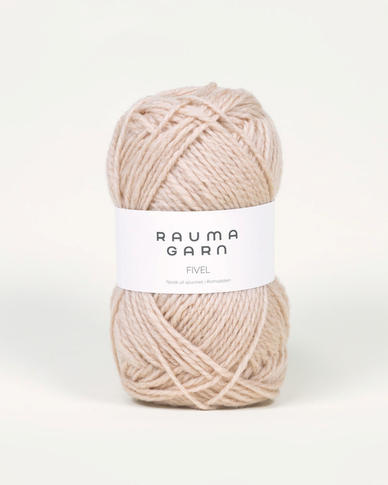 25 Kasjmir -	Fivel - Rauma Garn - Garntopia