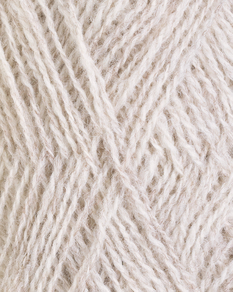 L4078 Lys Beige Melert -	Lamullgarn - Rauma Garn - Garntopia