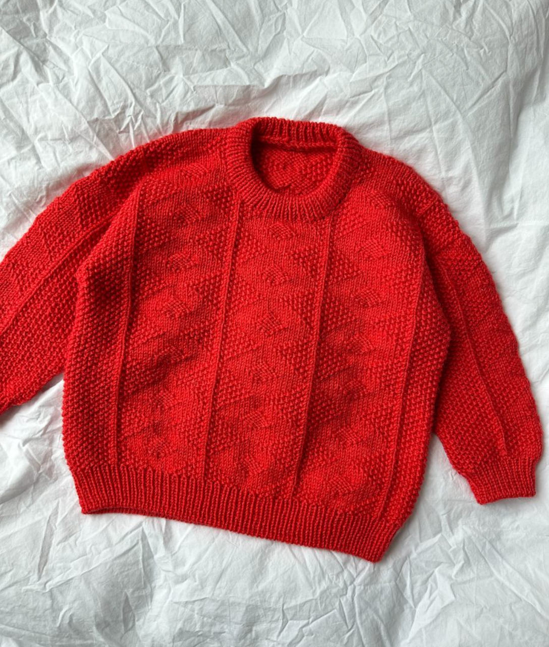 Esther Sweater Junior - Papir - PetiteKnit - Garntopia