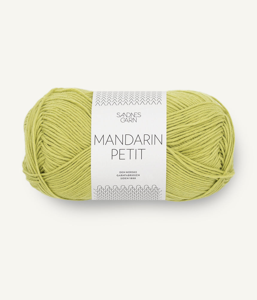 9825 Sunny Lime  - Mandarin Petit - Sandnes garn - Garntopia