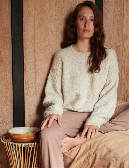 Le Knit - Peggy Sweater - Papir - Lene Holme Samsøe - Garntopia