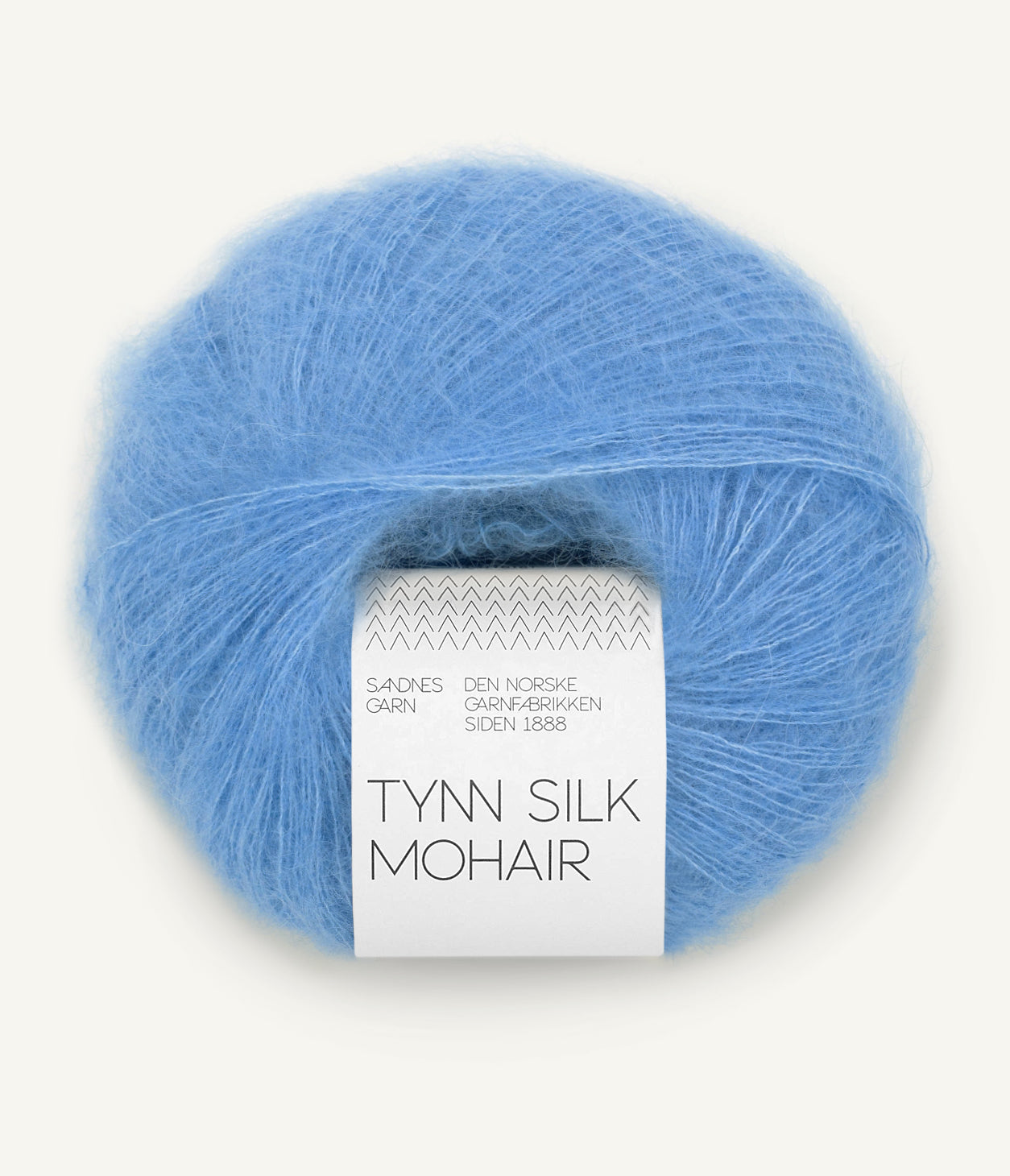 5824 Provence Blue -	Tynn Silk Mohair - Sandnes garn - Garntopia